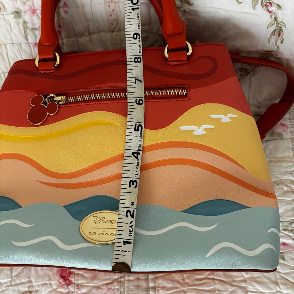 Our Universe Disney Mickey Mouse Sunset Ears Crossbody Bag Box Lunch Exclusive - Picture 14 of 14